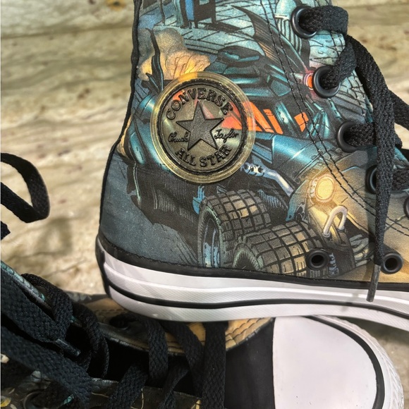 Converse Batman high-top Women’s 6, Men’s 4 EUC - Picture 5 of 16